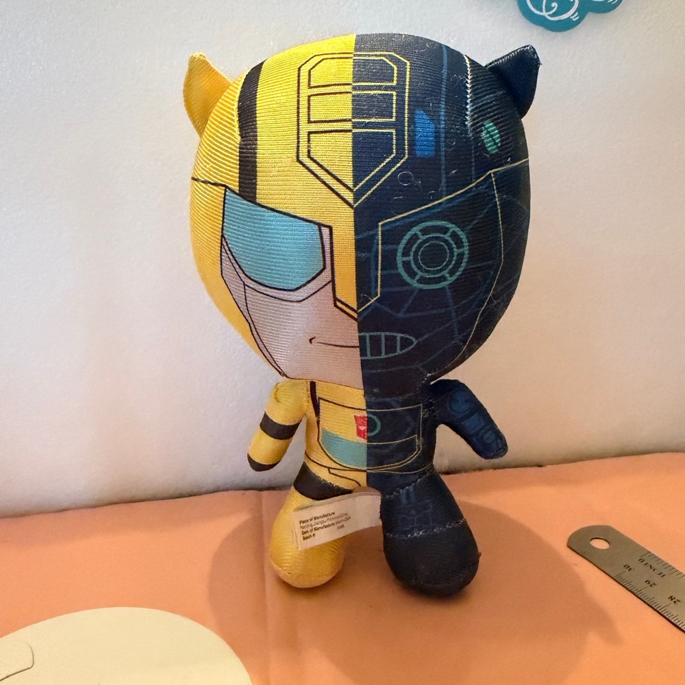 Transformers More Than Meets The Eye” BUMBLEBEE Plush Metallic-Limited Edition